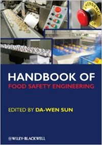 Handbook of food safety engineering