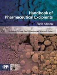Handbook of pharmaceutical excipients  sixth edition