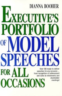 Executive's portfolio of model speeches for all occasions