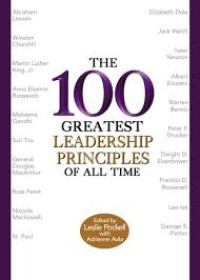 The 100 greatest leadership principles of all time